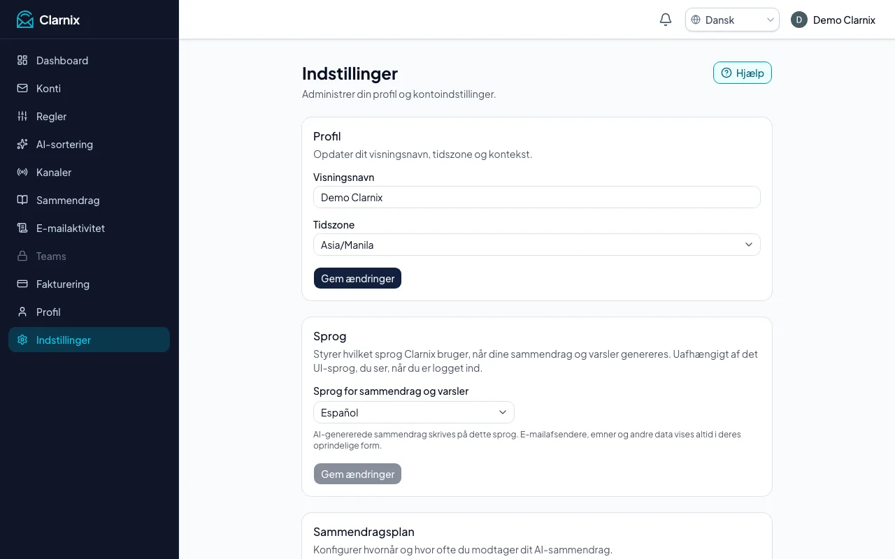 Indstillinger