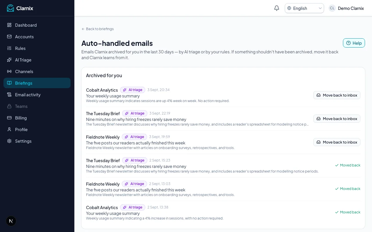 Auto-handled