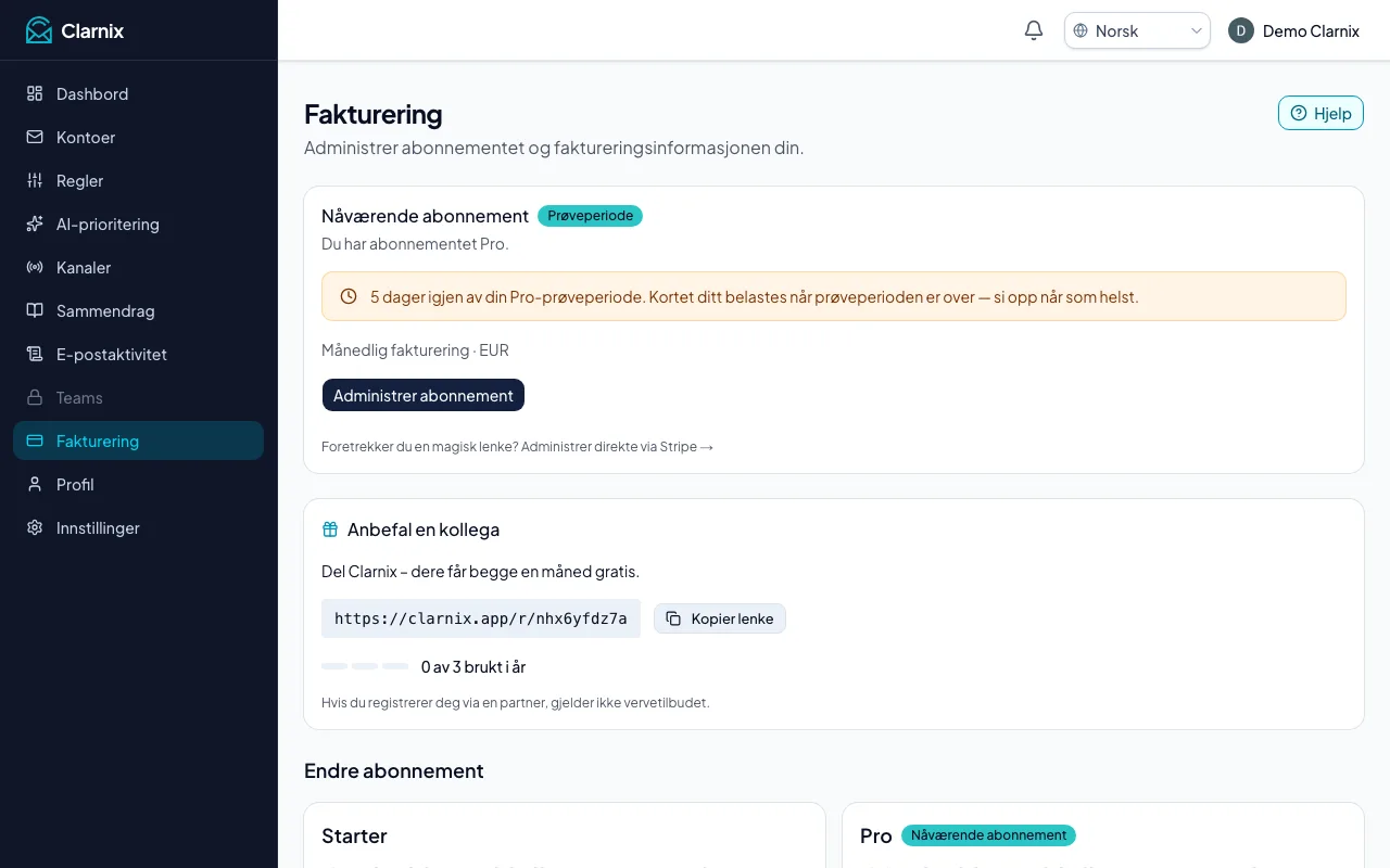 Fakturering