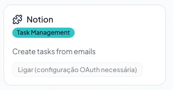 O que pode ligar