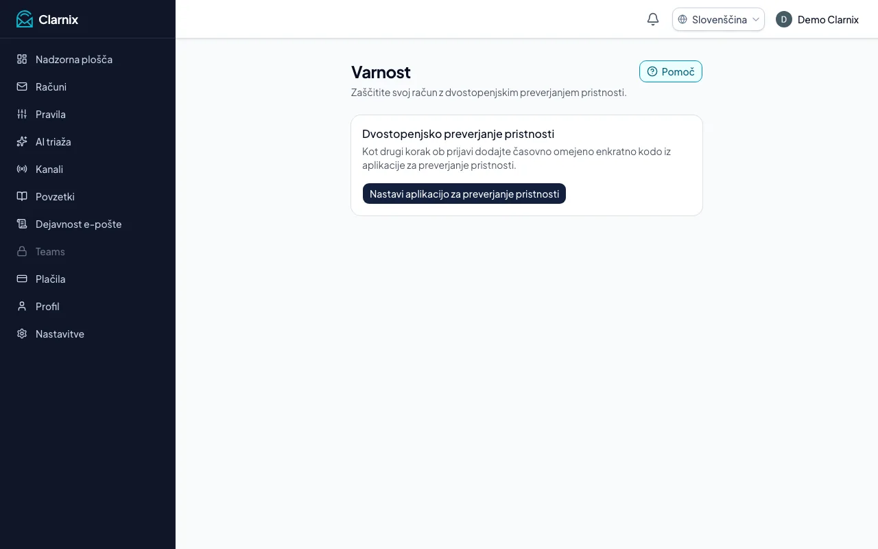 Varnost