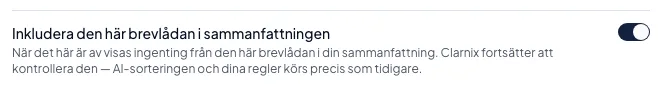 Hålla en brevlåda utanför din sammanfattning